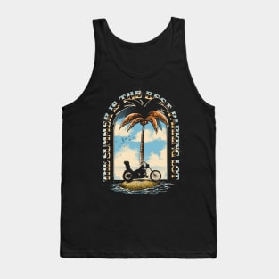 The summer is the best parking lot Tank Top